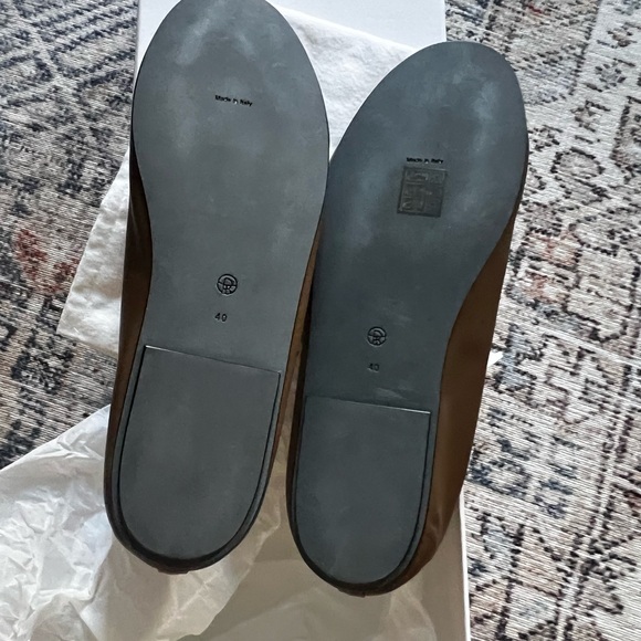 NWT The Row leather ballet flats size 40 - Picture 2 of 4